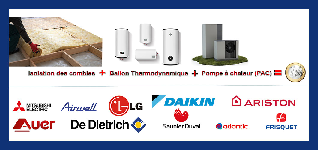 Isolation des combles 1 euro Behoust 78910