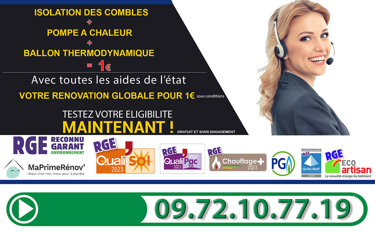 Isolation des combles 1 euro Cormeilles en Vexin 95830